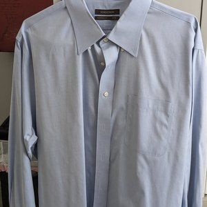 Nordstrom Mens Blue button down dress shirt